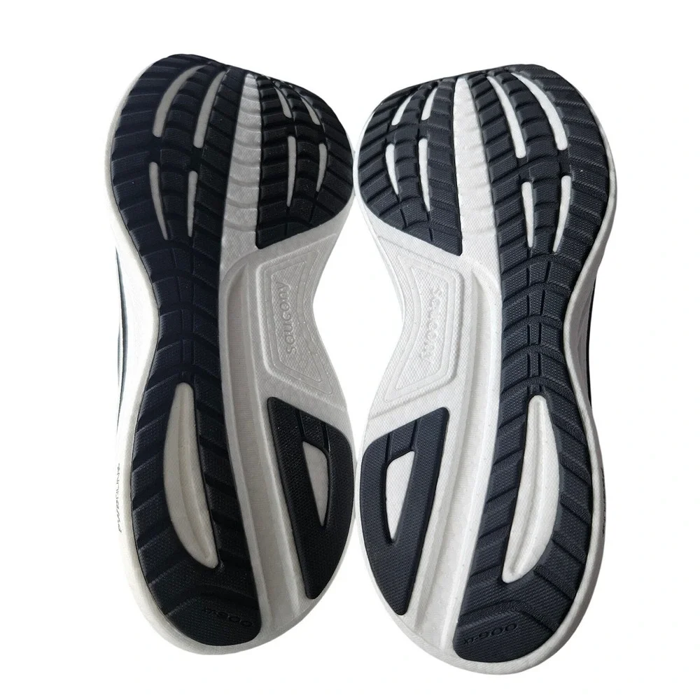 Saucony Ride 18 Mens Running Shoes Black White S21000-100 Size 10.5